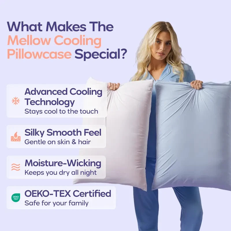 Silky Cooling Pillowcases