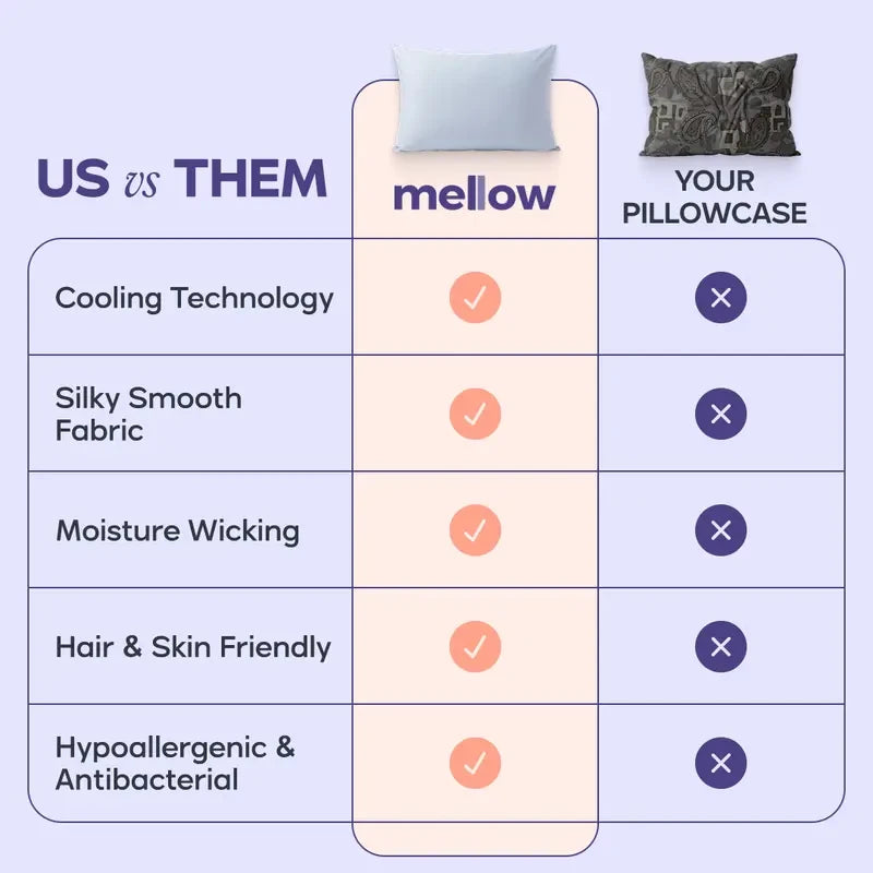 Silky Cooling Pillowcases