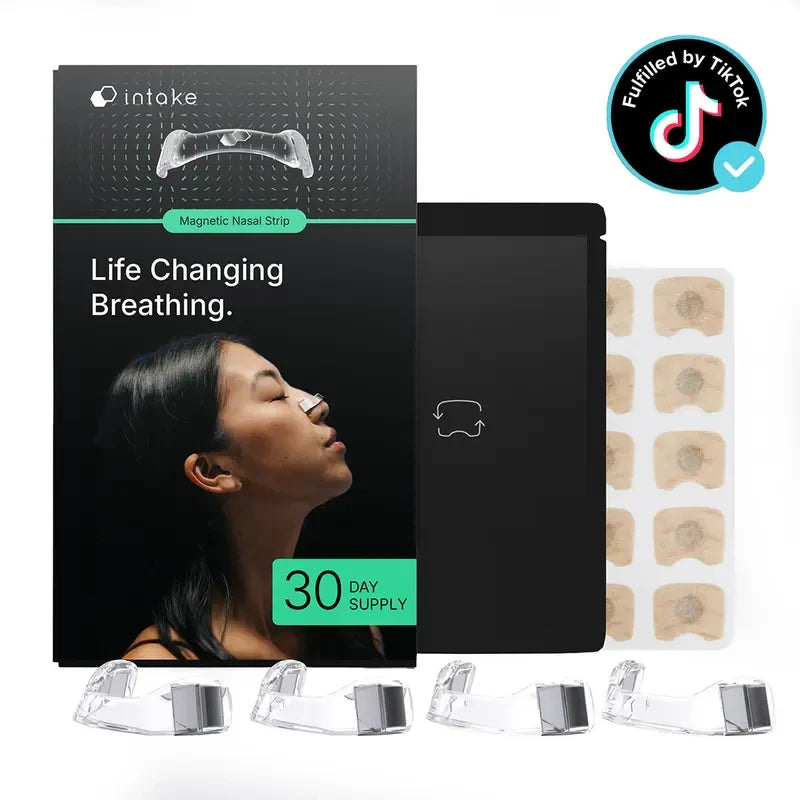 Intake Breathing Magnetic Nasal Strips