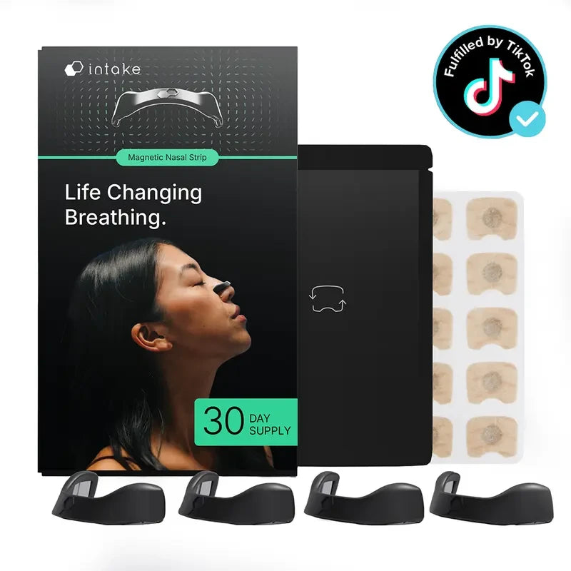 Intake Breathing Magnetic Nasal Strips